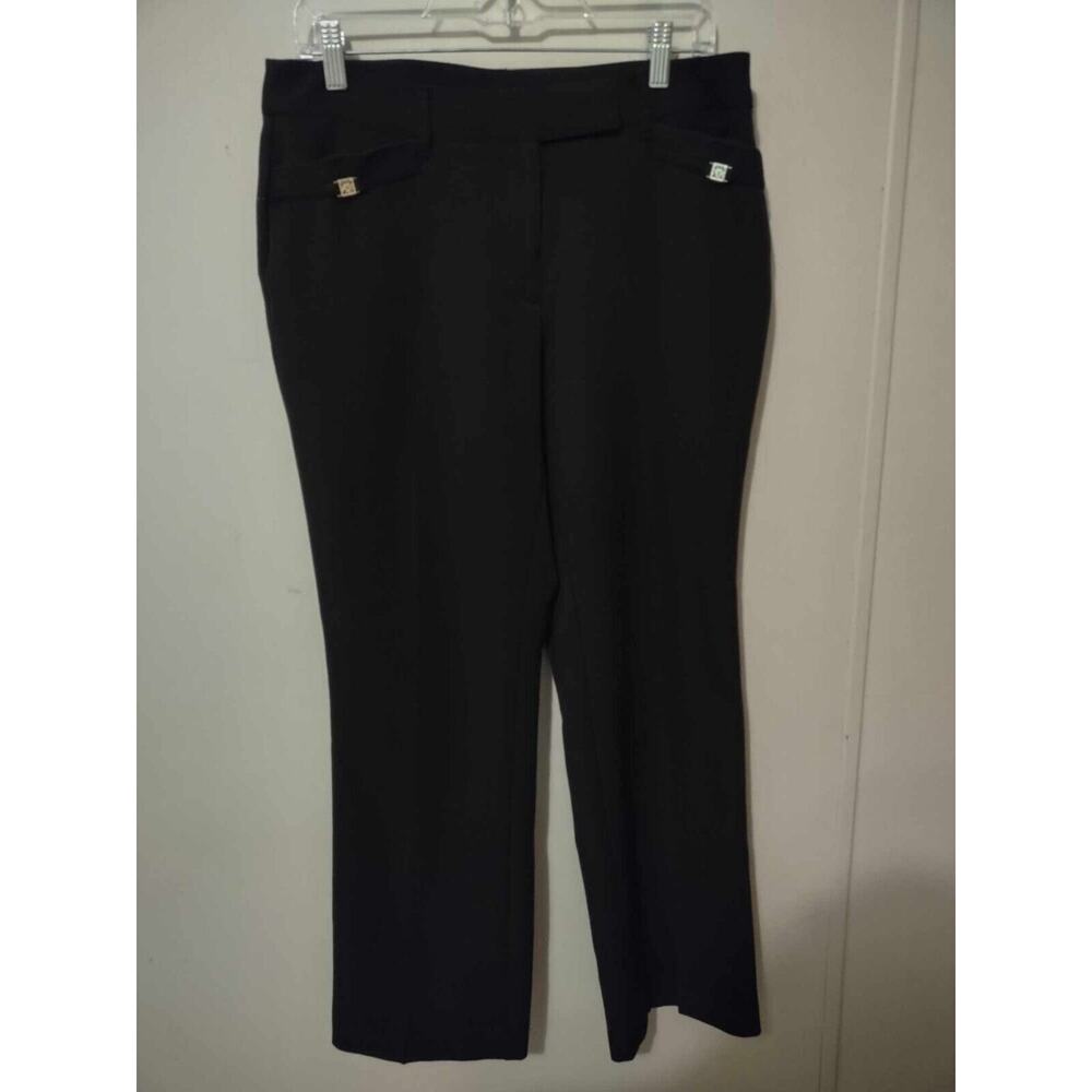 Anne Klein | Women's Black Stretch Dress Pants Size 8